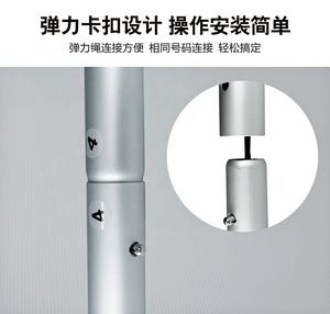 Support en aluminium personnalisé avec <span class=keywords><strong>pied</strong></span> de plaque toile de fond Support de présentoir mural et <span class=keywords><strong>pied</strong></span> de plaque toile de fond <span class=keywords><strong>pour</strong></span> une visibilité optimale - Product Image 5