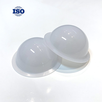 Cubierta de luz LED de PC acrílica de moldeo por inyección personalizada de fábrica y cúpula de plástico translúcido