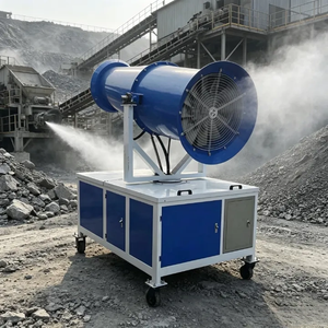 Canon à brouillard <span class=keywords><strong>de</strong></span> 60 m pour la suppression <span class=keywords><strong>de</strong></span> la poussière dans les zones <span class=keywords><strong>de</strong></span> dynamitage <span class=keywords><strong>de</strong></span> carrières avec effet rideau d'eau, action rapide, pulvérisation à haut volume - Product Image 1