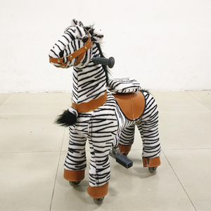 HI mainan hewan berjalan naik kuda pada roda mainan untuk anak dewasa - Product Image 2