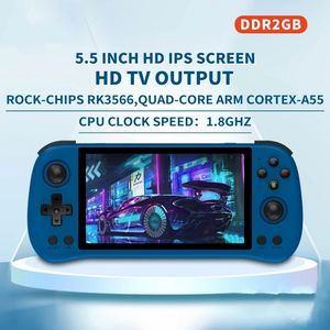 POWKIDDY X55 Console de <span class=keywords><strong>jeu</strong></span> 5.5 pouces <span class=keywords><strong>RPG</strong></span> <span class=keywords><strong>jeu</strong></span> de rôle rétro lecteur vidéo connecter TV Arcade émulateur Console de poche - Product Image 5