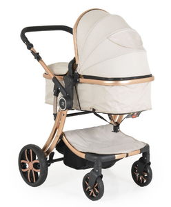 Cochecito Clásico High View con Capota, Mosquitera, Arnés <span class=keywords><strong>de</strong></span> 5 Puntos, Suspensión en las Ruedas, <span class=keywords><strong>de</strong></span> 0 a 3 Años - Product Image 6