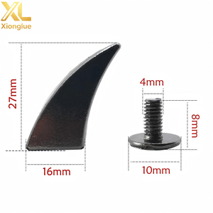 Cloxy DIY Hardware Accessories <b>Screw</b> Back Rivets for Bag Garment Shoes Mixed Color Cone Rivets Decorative <b>Screw</b> Spike Rivets - Product Image 1