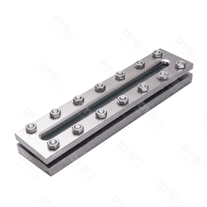 Прямоугольный зажим из нержавеющей стали DEYI 304/316L, плоскоуровнемер низкого давления с обзорным зеркалом - Product Image 4