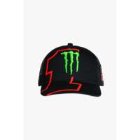 Best Seller Trucker Bagnaia Monster-Energy 1 Gorra Premium 50% Algodón 50% Poliéster Gorras de béisbol negras para exportación