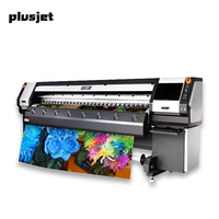 Impresora Plusjet 3.2m con Cabezal de Impresión Konica 512i-30pl, Plotter para Vinilo, Pancartas Flexibles, Modelo PJ-33L8, Impresora Eco Solvente