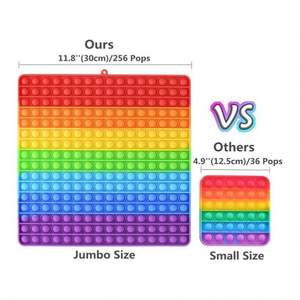 Nouveaux jouets anti-stress en silicone tendance 2025, de qualité supérieure, Kawaii EDC Push Light, pour adultes et enfants, outils de bureau pour soulager le stress - Product Image 5