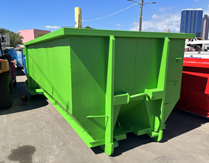 Contenedor elevador con gancho de acero grande para soluciones de eliminación de residuos de servicio pesado y basurero de construcción - Product Image 6