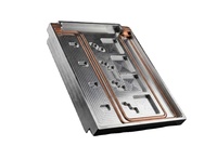 Plaque de refroidissement liquide en aluminium usinée par CNC pour la gestion thermique des électroniques de puissance