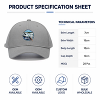 Topi Baseball 6 Panel Model Terstruktur Bahan Katun Twill Gaya Jalanan Mewah Custom Patch, Cocok untuk Aktivitas Luar Ruangan, Memancing, Petualangan, Unisex, Warna Abu-abu, Snapback