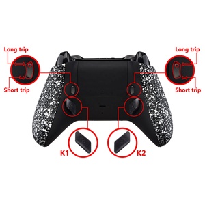 EXtremeRate <b>White</b> Back Paddles Remappable Remap Button Kit for <b>Xbox</b> <b>One</b> S Games - Product Image 3