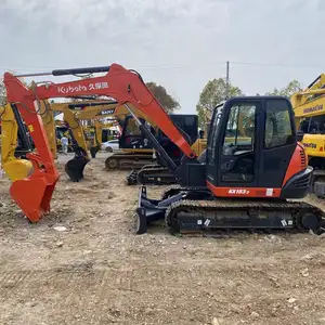 Japan Imported Hydraulic Excavators Used Excavator Kubota Kx183 Mini 8 Tons Crawler Kubota Kx183-3