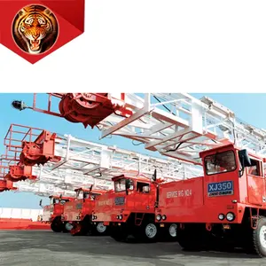 Tigerrig latest technology API standard 550hp 250hp XJ350 hydraulic workover rig onshore workover drilling rig
