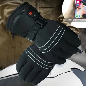 Gants chauffants USB en gros, coupe-vent et imperméables pour le snowboard et le golf en hiver, équipement de sport extérieur rechargeable - Product Image 6