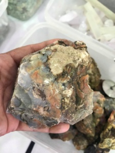 Rare Formation Natural Rough Gemstone <b>Dragon</b> Flame Jasper - Product Image 4