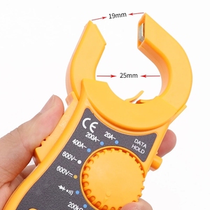 <span class=keywords><strong>Pinza</strong></span> Amperimétrica <span class=keywords><strong>MT87</strong></span>, Medidor de Voltaje CA/CC, Probador de Corriente, Pantalla LCD, Multímetro Digital Portátil, Resistencia, Frecuencia, Precisión Clase 1.0 - Product Image 5