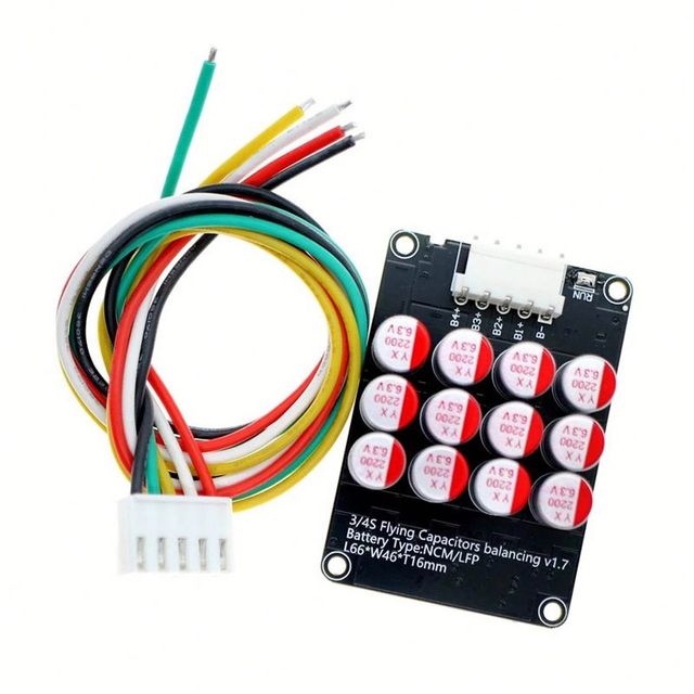 Active Balancing Board BMS 5A Energy Balancer Protection 3S 4S Lithium Battery/Supercapacitor/LTO/LFP