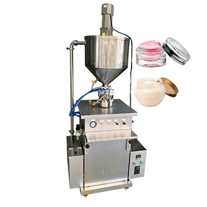 Semi-automatic Liquid Sauce Moisturizer Oil Filling Machine With Heating and Stirring Function for Startups - Product Image 3