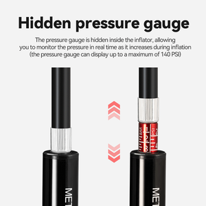 ROCKBROS-Mini <span class=keywords><strong>pompe</strong></span> à <span class=keywords><strong>pied</strong></span> multifonctionnelle pour vélo, <span class=keywords><strong>pompe</strong></span> à air portable pour pression - Product Image 3