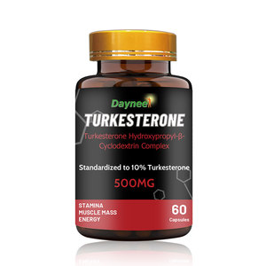 Cápsulas de Turkesterona J4 en Gel Suave con Extracto de Ajuga Turkestanica para Apoyo Muscular, 60 Cápsulas por Botella para Adultos - Product Image 1