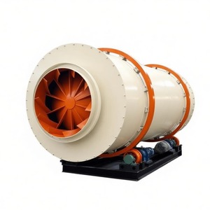 Sécheur rotatif industriel à faible consommation d'énergie, grande capacité, trois étages, haute efficacité, entraînement par engrenages, commande PLC, chauffage au gaz, roulement - Product Image 5