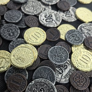 Jeu de société Dead Reckoning Metal Coin, vente en gros, impression personnalisée, jeux de cartes, jeu de fête, cadeaux de festival pour adultes, stratégie pirate - Product Image 1