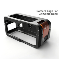 Cage de protection en alliage d'aluminium pour accessoires DJI Osmo Nano, étui multifonction Osmo Nano, griffe porte-accessoire et filetage 1/4