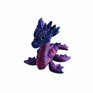 มังกรขยับได้ รุ่น Majestic Sea Dragon พร้อมปากเปิดได้ พิมพ์ 3 มิติ วัสดุ PLA สำหรับทุกเพศ ยืดหยุ่นได้ บรรจุภัณฑ์เดิม - Product Image 5
