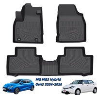 Tapis de sol de voiture 3D en TPE toutes saisons, imperméables et inodores, OEM & ODM pour MG MG3 Hybrid Gen3 2024-2026