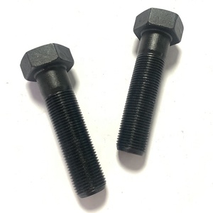 Aço carbono OEM Custom <span class=keywords><strong>10</strong></span>.9 Óxido preto DIN933 alta elasticidade <span class=keywords><strong>hex</strong></span>ágono cabeça parafuso sextavado - Product Image 3