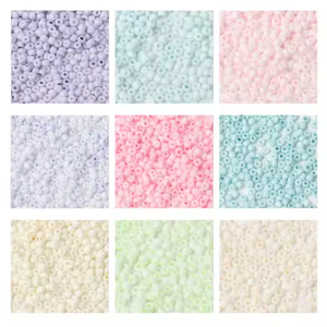 JLT Crystal Wholesale 3mm Mixed Color Frost Seed <b>Beads</b> Opaque Matte Glass <b>Beads</b> for <b>Bracelet</b> and Jewelry Making - Product Image 4