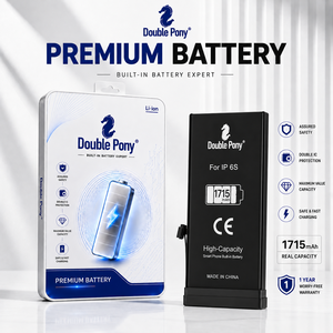 Batería Recargable DOUBLE PONY PREMIUM para Teléfonos Móviles 13 Pro X 6s 7 8 11 12 Xr Xs 14 Max, Repuesto - Product Image 2
