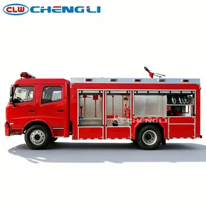 Camion de pompiers Clw 4X2 8cbm 7000L eau 1000L mousse pour interventions d'urgence - Product Image 3