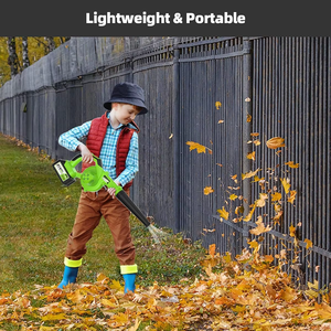 مكنسة كهربائية محمولة باليد 2 في 1 من Huepar ونفاخة ورقية كهربائية للأتربة ونفاخ الهواء والغبار في الفناء/أو المكنسة - Product Image 2