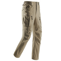 Pantalons tactiques légers et élastiques pour hommes, en tissu ripstop imperméable, pour la randonnée, la chasse, le travail, pantalon cargo