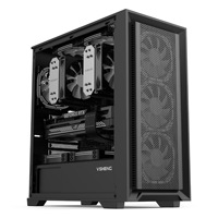 Torre de Computadora OEM ODM con Ventana de Vidrio Templado, Gabinete RGB, CPU ATX, Caja de PC para Juegos