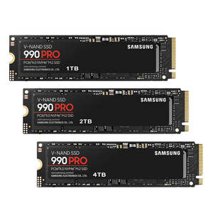 オリジナルSAMSUNG 990 PRO SSDハードドライブ 1TB 2TB 4TB NVMe M.<span class=keywords><strong>2</strong></span> 2280 PCIe 4.0 ソリッドステートドライブ ヒートシンク付き ノートパソコン/PC/ゲーム機用 - Product Image 1