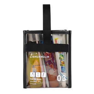 Bolsa de Compras de PVC Transparente con Cremallera, Personalizada con Impresión, Bolso de Mano de Plástico Transparente para Promoción de Marca y Empaque de Regalos - Product Image 6