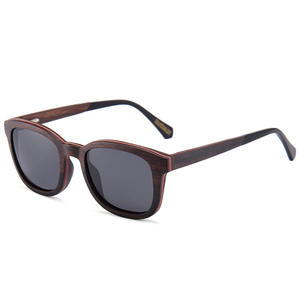 Gafas de sol de madera Conchen W3062 UV400 polarizadas para hombre, protección solar para viajes, conducción y pesca - Product Image 3