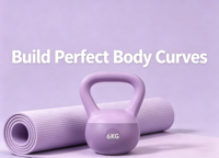 Kettlebell souple réglable en PVC pour femmes, idéal pour l'entraînement à domicile, le yoga et le Pilates – Écologique, vente en gros, OEM, personnalisable