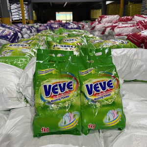 Détergent en poudre floral écologique <span class=keywords><strong>VEVE</strong></span> 1 kg, forte décontamination, détachant rapide, emballage extérieur blanc - Product Image 1