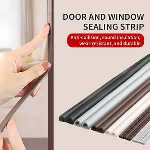 แถบซีลประตูหน้าต่าง EPDM ประหยัดพลังงาน ตัดได้ตามต้องการ ป้องกันฝุ่น กันน้ำ ป้องกันเสียงรบกวน สำหรับห้องน้ำและห้องครัว - Product Image 3