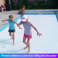 Cubierta Automática de Láminas de PC para Piscinas Elevadas |   Control por WiFi/Aplicación
