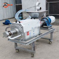 Séparateur de fumier liquide solide Squeeze Slurry Animal Vache Dung Séchage Séchoir à poulet Machine à déshydrater le noyau de roulement de la pompe à moteur