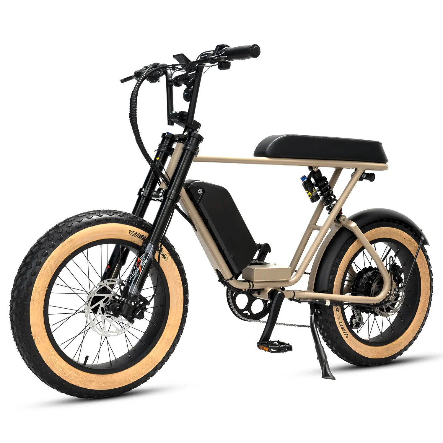 Sepeda Listrik 1000W 20 inci ban besar e-bike sepeda listrik baja EU AS dewasa Fatbike 55 km/jam