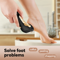 Grattoir à pied électrique à haute efficacité dissolvant de callosités Rechargeable application de voiture plus lisse éliminateur de callosités pour un usage domestique
