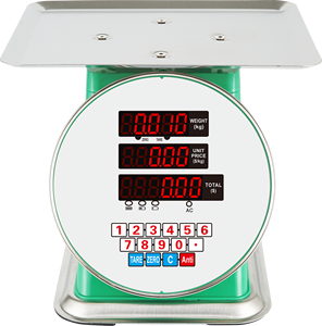 Balance électronique commerciale Veidt HX-236 en acier inoxydable, double écran, étanche, pour comptage, capacité 60 kg - Product Image 5