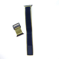 Bracelets de montre en tissu sport personnalisés en usine Bracelets de montre en nylon de remplacement 42 49MM pour Apple Watch Band Ultra Moonswatch