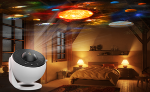 Nouvelle Lampe de <span class=keywords><strong>Projecteur</strong></span> Intelligente Améliorée, <span class=keywords><strong>Projecteur</strong></span> de Diapositives 13 Films, Lampe de Nuit, <span class=keywords><strong>Projecteur</strong></span> d'Étoiles <span class=keywords><strong>Multicolore</strong></span> - Product Image 4