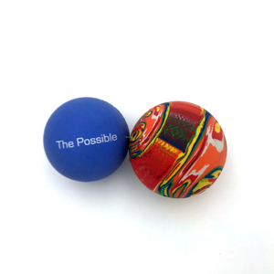 Custom Logo TPU <b>Bouncing</b> <b>Balls</b> 50mm Transparent Rubber Hot Selling Promotional Toy <b>Balls</b> - Product Image 3